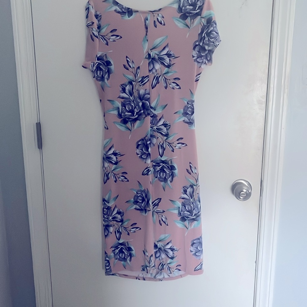 Floral Pink Dress By Purple Rain - Picture 2 of 7
